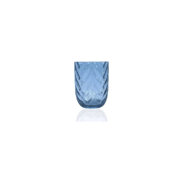 Wave dricksglas 25 cl - Blue smoke - Anna Von Lipa