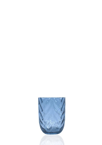 Läs mer om Anna Von Lipa Wave dricksglas 25 cl Blue smoke