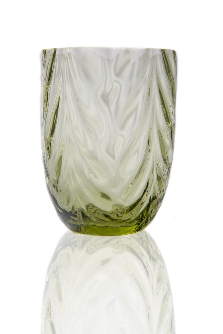 Wave dricksglas 25 cl - Olivegreen - Anna Von Lipa