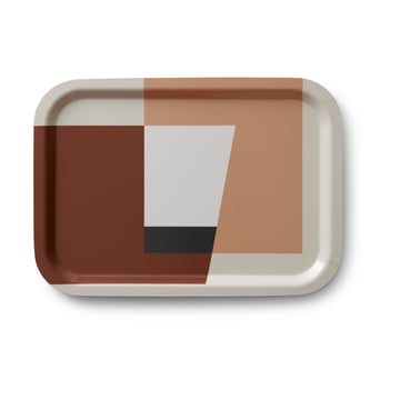 Applicata A tribute to colour bricka Clay – 34×24 cm