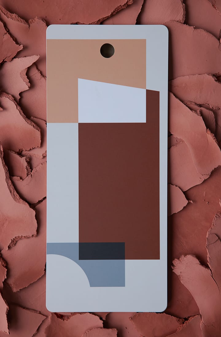 A tribute to colour skärbräda, Clay - 40x17 cm Applicata