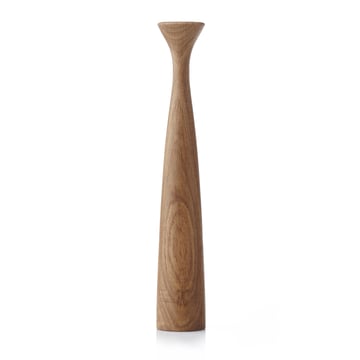 Läs mer om Applicata Blossom Rose ljusstake 29 cm Oiled oak