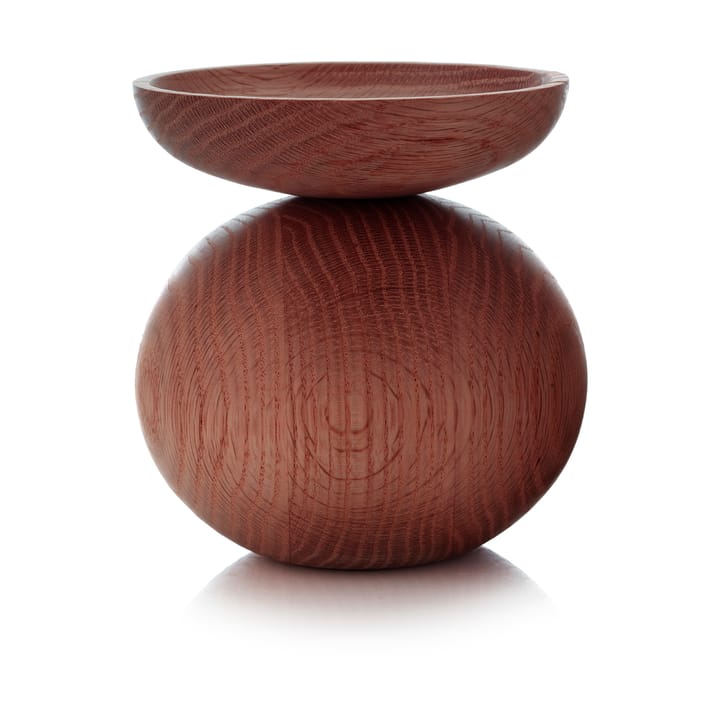 Shape bowl vas - Rökt ek - Applicata