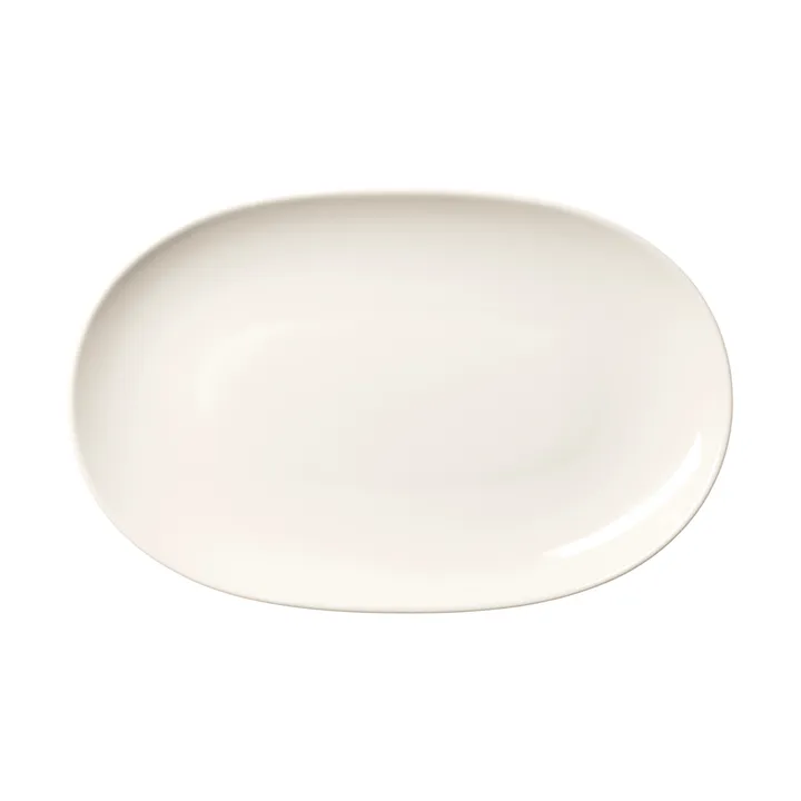 24h oval tallrik - Vit, 18x28 cm - Arabia