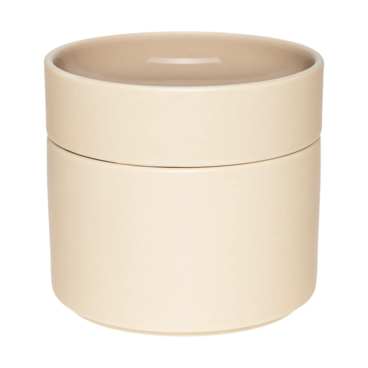 Arabia Kirnu dekorativ burk Ø11×10 cm Beige