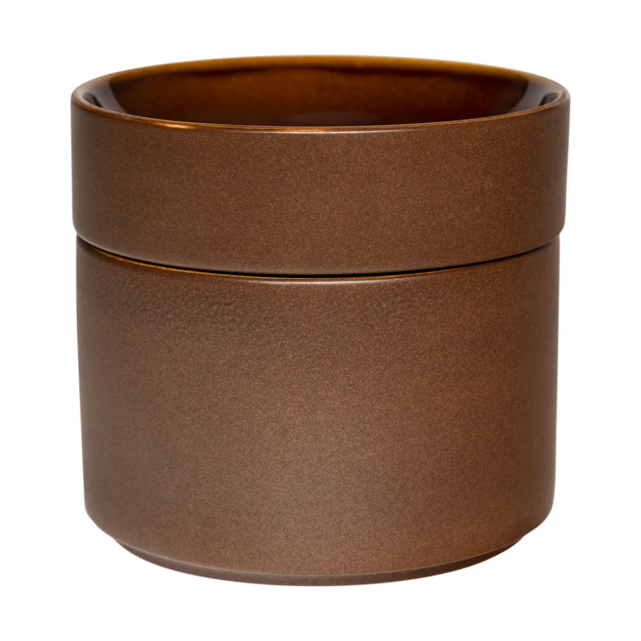 Arabia Kirnu dekorativ burk Ø11×10 cm Brun