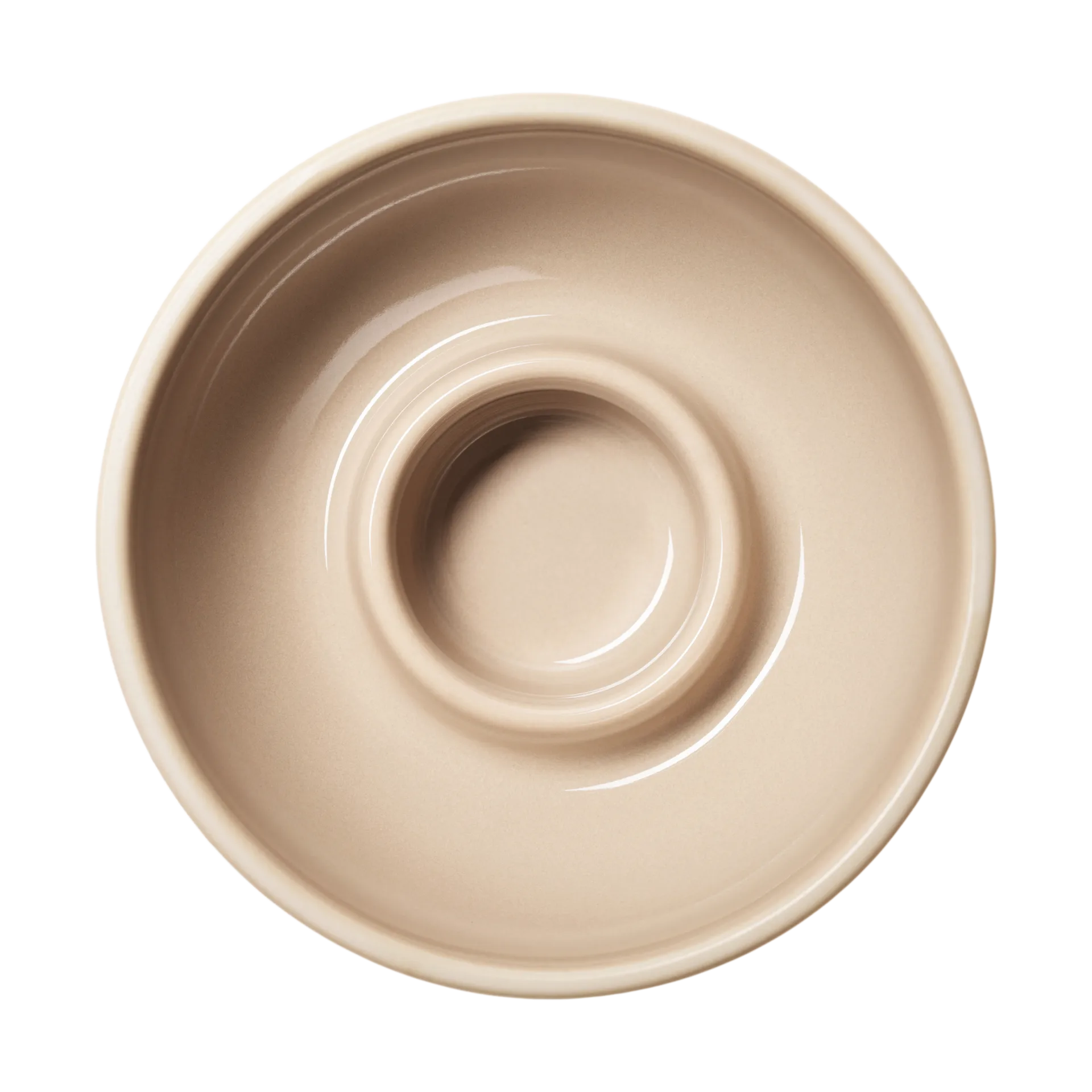 Kirnu ljuslykta Ø11x5 cm, Beige Arabia