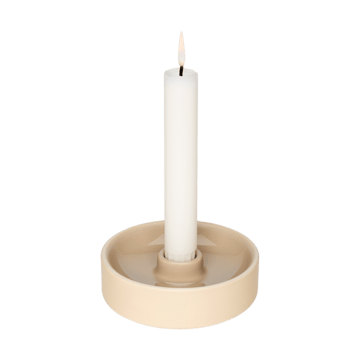 Kirnu ljusstake Ø11x3,5 cm - Beige - Arabia