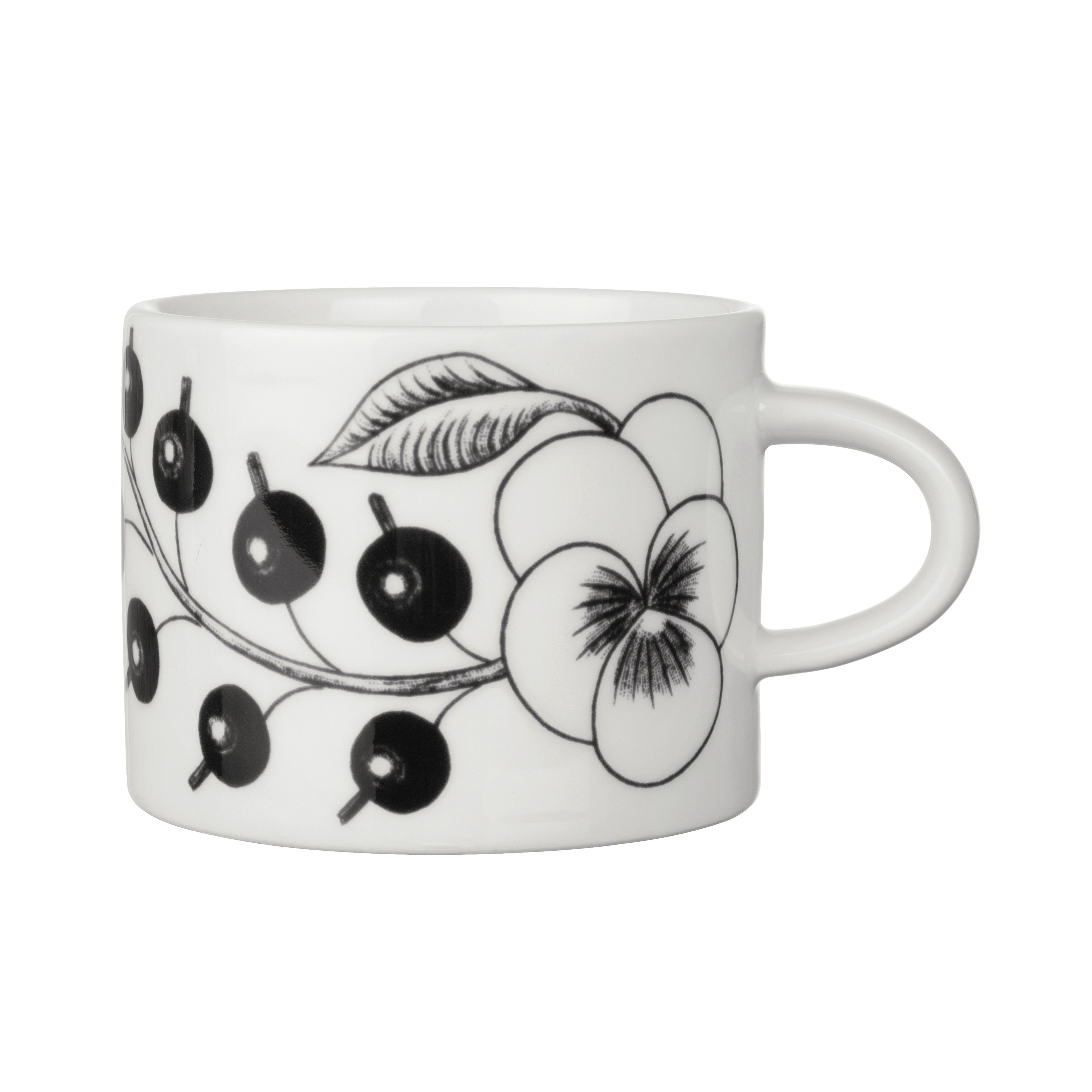 ARABIA - 8点セット ARABIA BLACK PARATIISI Piilopaikka Paratiisi tallrik Ø21 cm - Arabia → NordicNest.se
