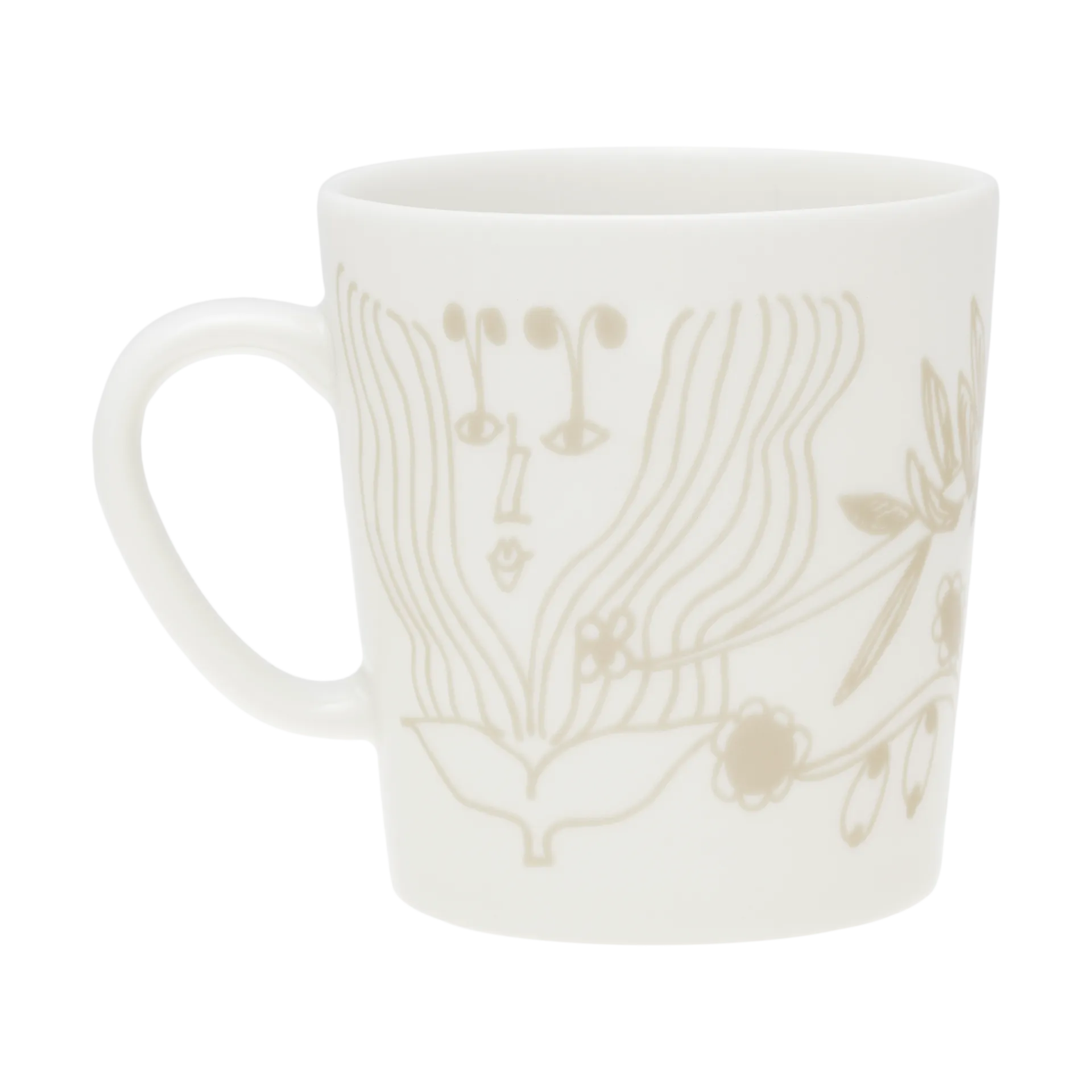 Puutarhurit mugg 30 cl, Beige Arabia