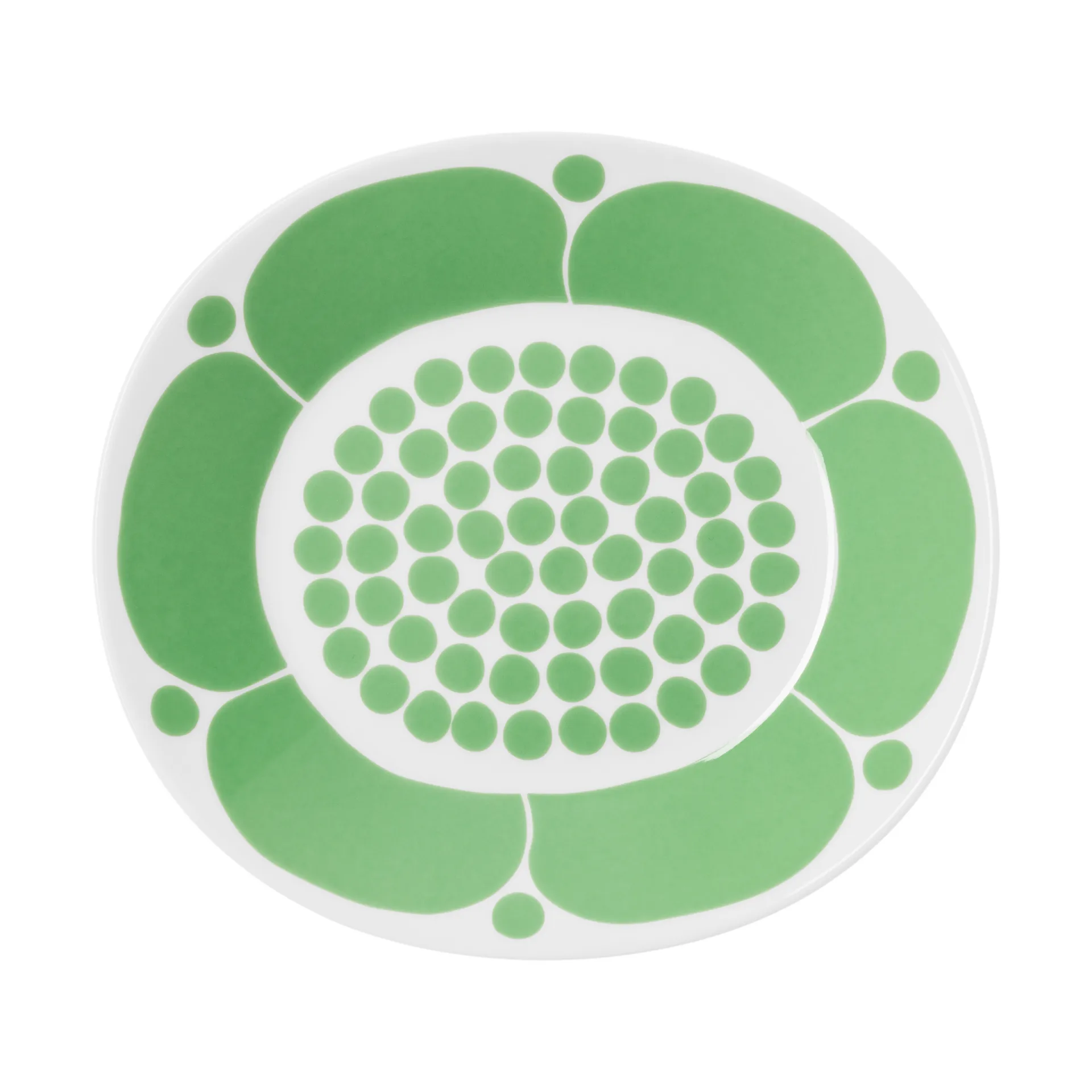 Sunnuntai tallrik oval 25 cm, Grön Arabia