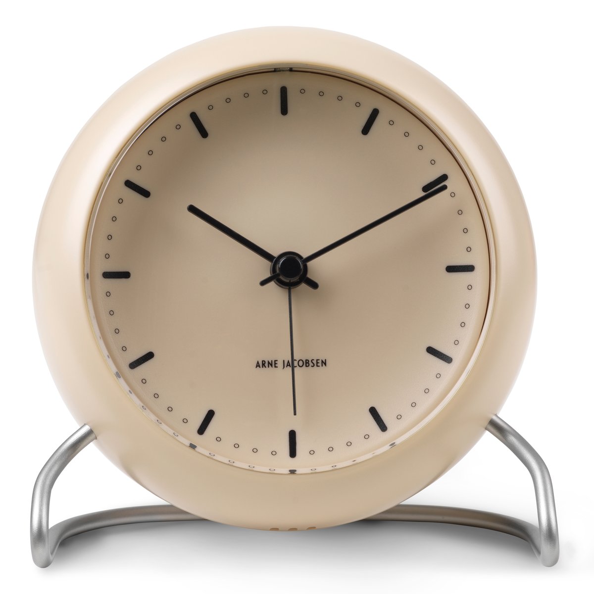Arne Jacobsen Clocks AJ City Hall bordsklocka Sandy beige