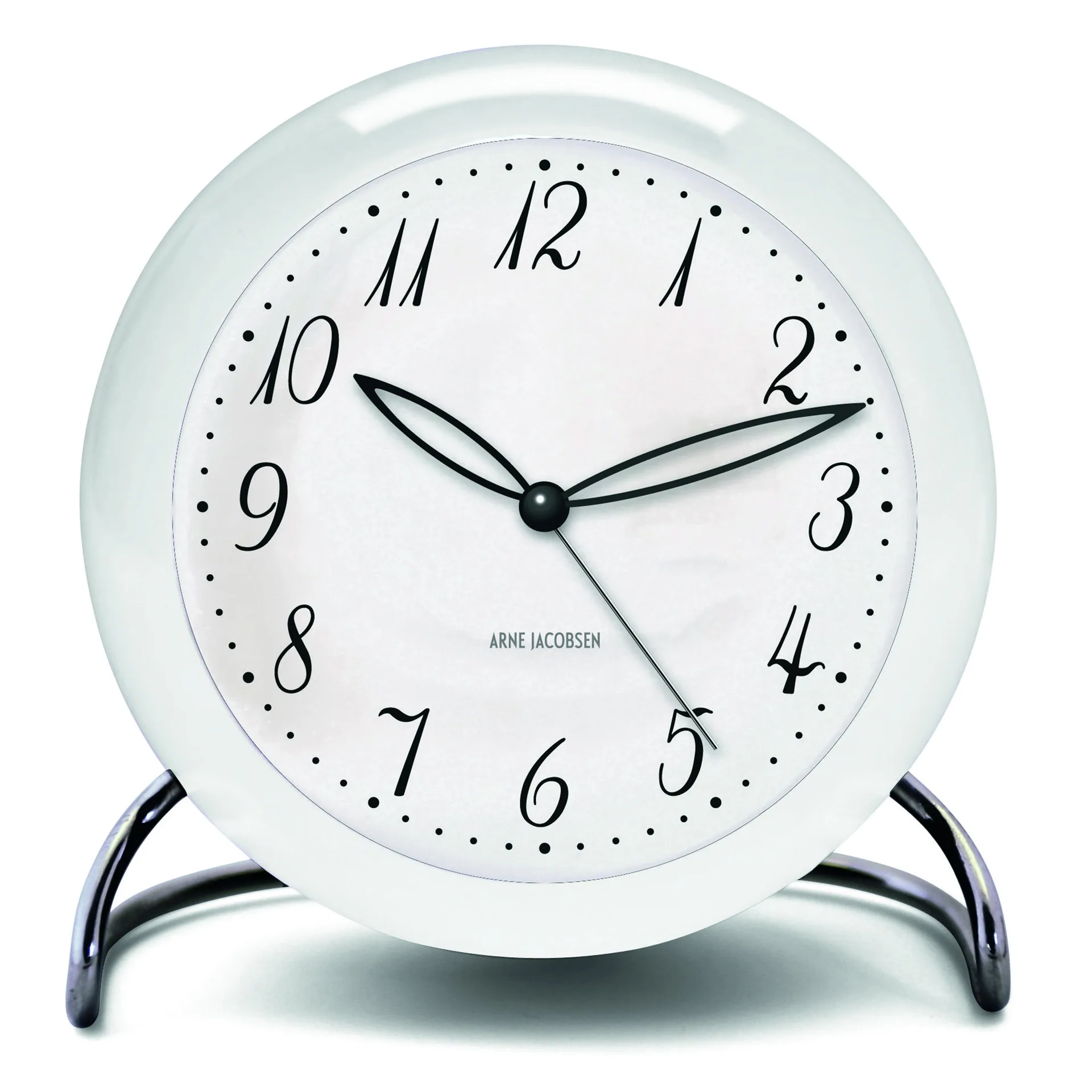 AJ LK bordsklocka, vit Arne Jacobsen Clocks