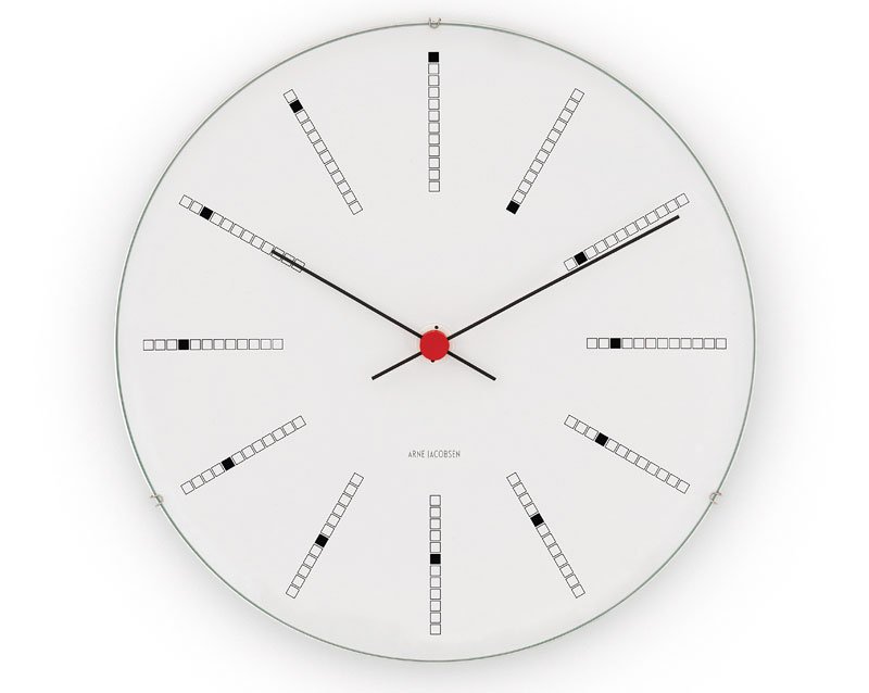 Arne Jacobsen Clocks Arne Jacobsen Bankers klocka Ø 160 mm