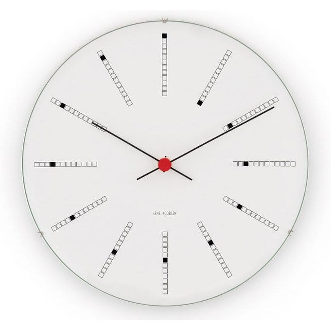 Arne Jacobsen Bankers klocka, Ø 290 mm Arne Jacobsen Clocks
