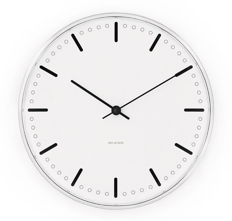 Arne Jacobsen Clocks Arne Jacobsen City Hall klocka Ø 160 mm