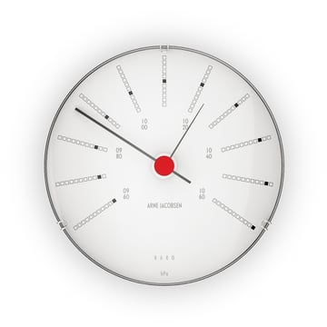 Arne Jacobsen Clocks Arne Jacobsen väderstation barometer