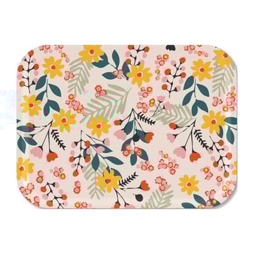 Läs mer om Åry Home Flower bricka 20x27 cm Pink