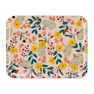 Läs mer om Åry Home Flower bricka 33x43 cm Pink