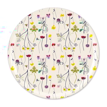 Åry Home Herbarium bricka Ø38 cm Off-white