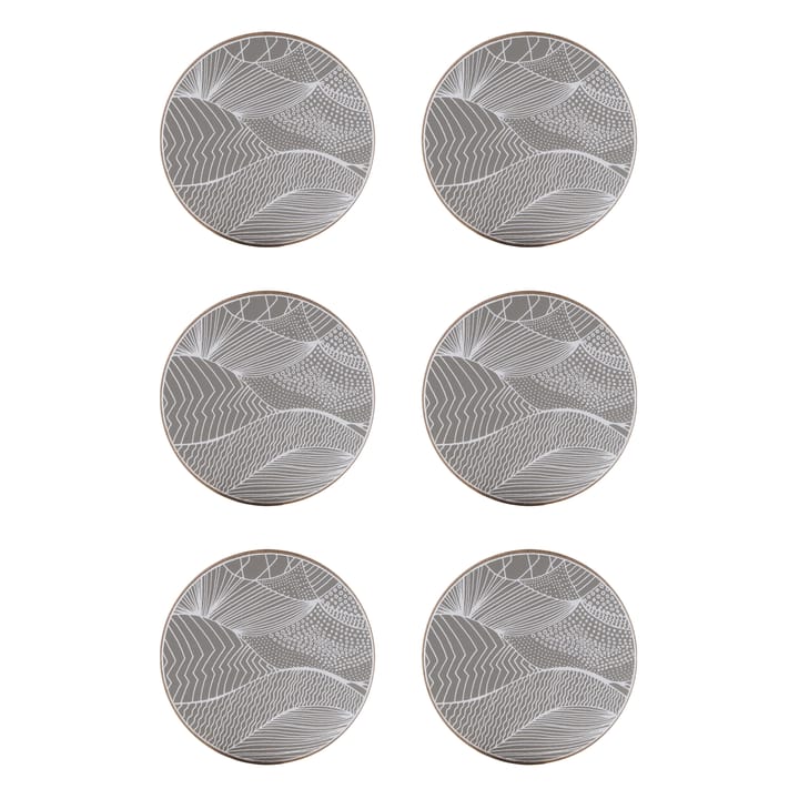 Japanese Landscape glasunderlägg 6-pack, Stone Åry Home