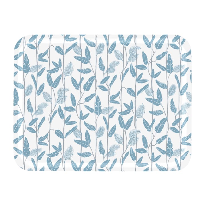 Mougli Blue bricka 33x43 cm - Blue-white - Åry Home