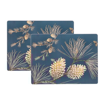 Läs mer om Åry Home Pine Cone bordstablett 2-pack Thunder