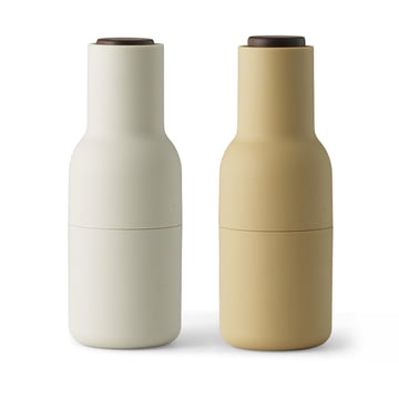 Läs mer om Audo Copenhagen Bottle Grinder kryddkvarn 2-pack Barley-valnöt