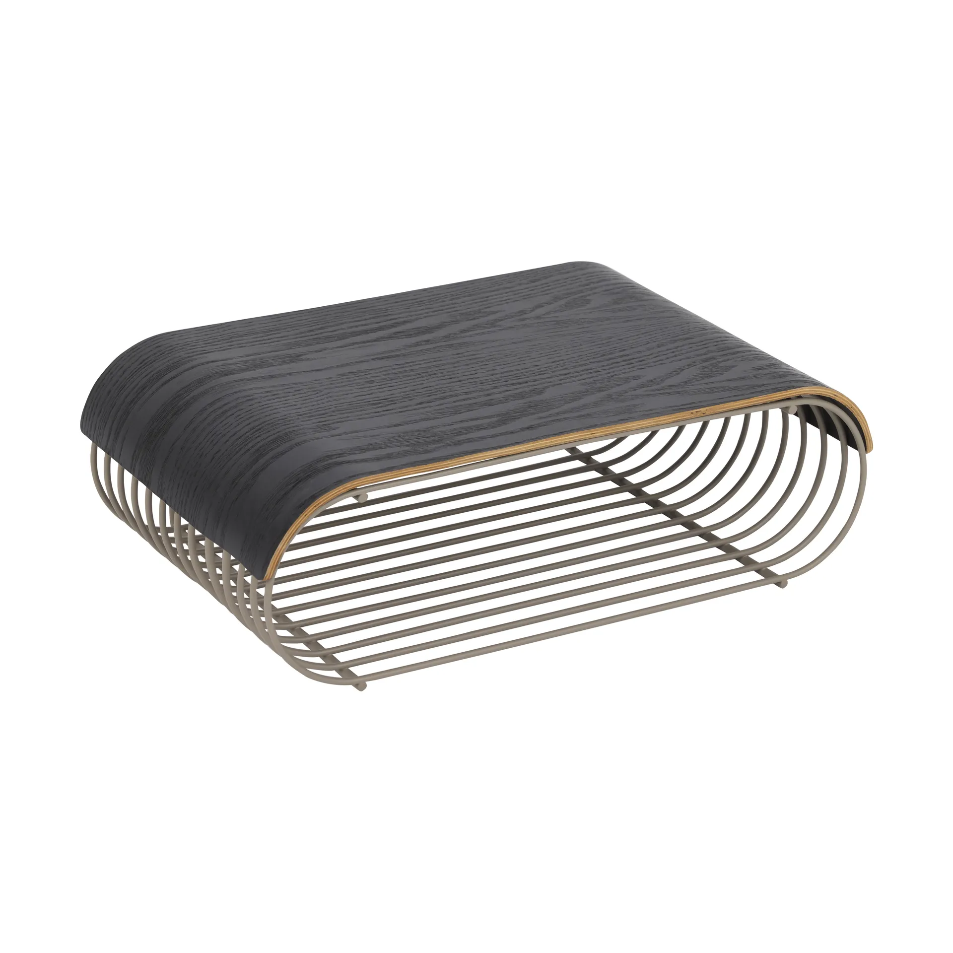 Curva bricka/toppanel till Curva hylla 40,4 cm, Svart AYTM