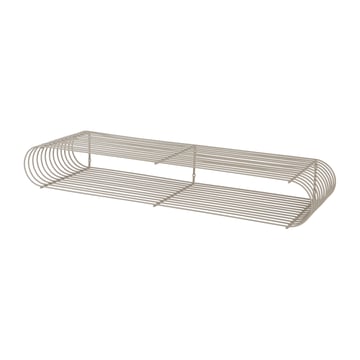Läs mer om AYTM Curva hylla 80,4 cm Taupe