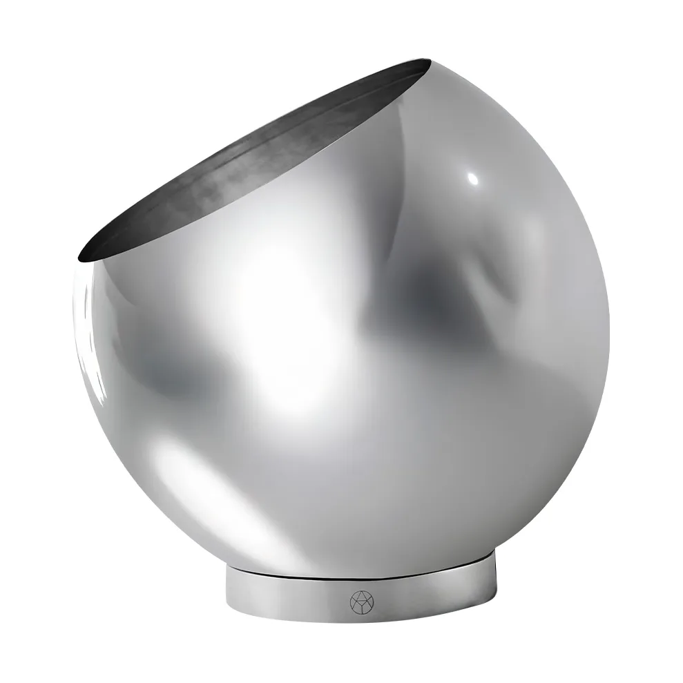 AYTM Globe blomkruka Ø21 cm Silver