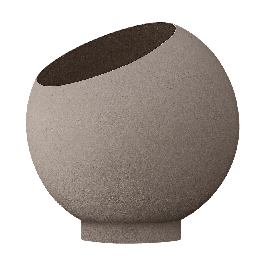 AYTM Globe blomkruka Ø21 cm Taupe