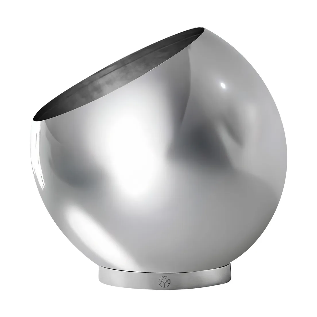 AYTM Globe blomkruka Ø37 cm Silver
