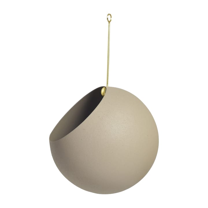 GLOBE hängande kruka Ø17 cm h28 cm, Taupe AYTM