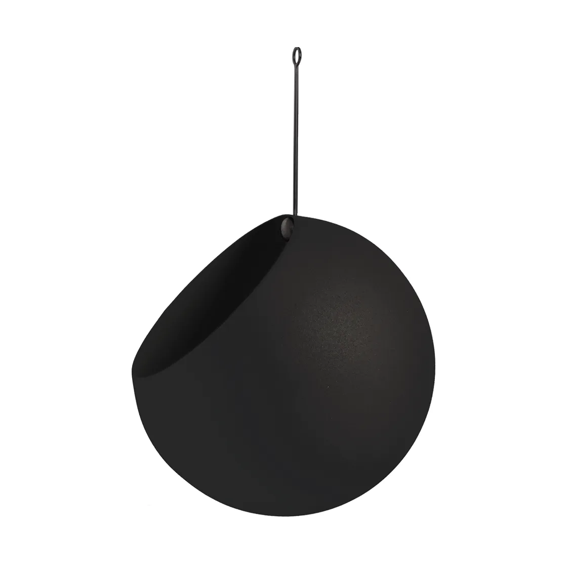 AYTM GLOBE hängande kruka Ø21 cm h32 cm Black