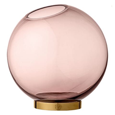Globe vas large, rosa-guld AYTM