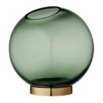 AYTM Globe vas medium grön-guld