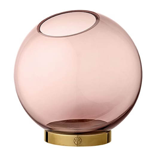Globe vas medium, rosa-guld AYTM