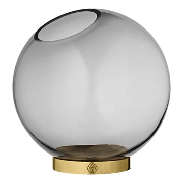 AYTM Globe vas medium svart-guld