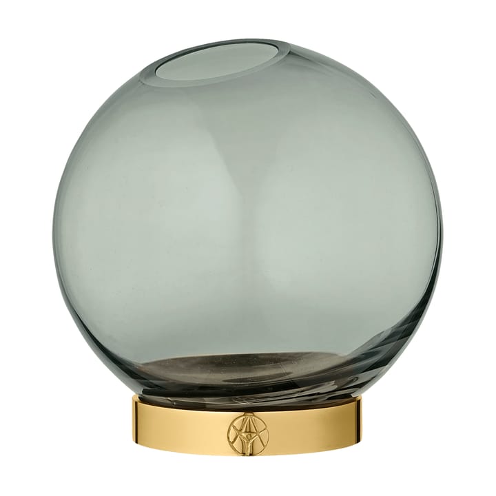 Globe vas small, grön-guld AYTM