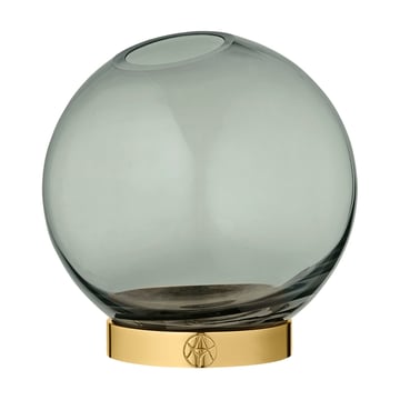 AYTM Globe vas small grön-guld