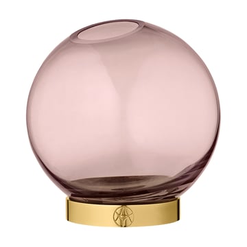 AYTM Globe vas small rosa-guld