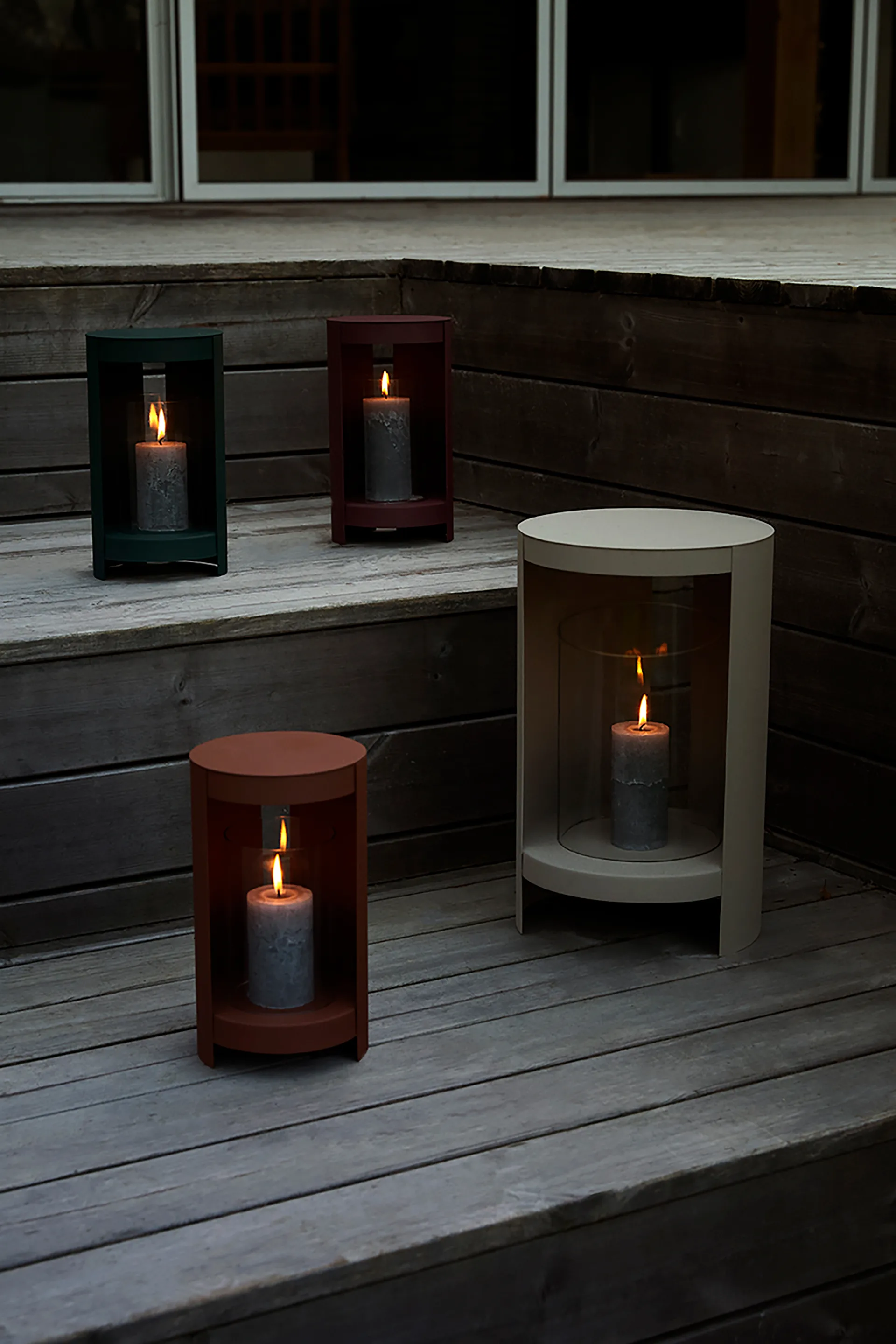 Ora lanterna lykta 28 cm, Bordeaux AYTM