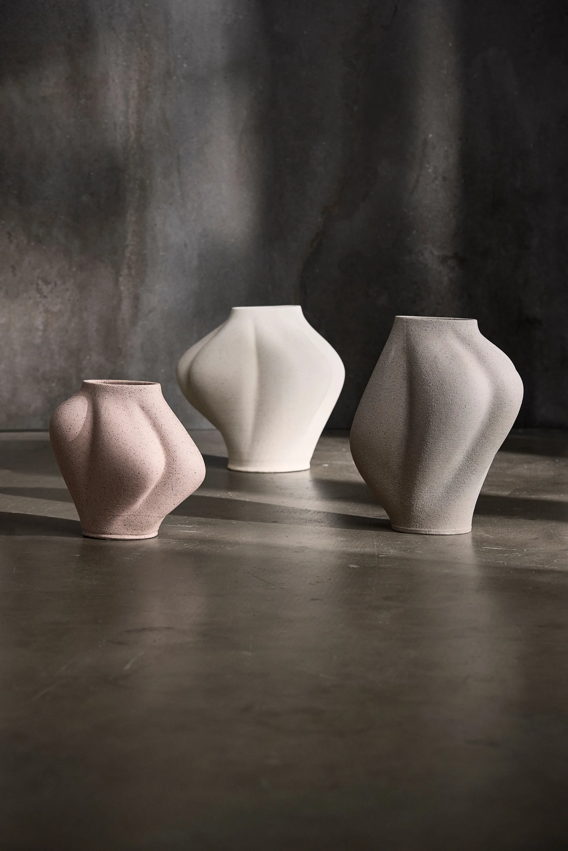 Saltare vas, Cream, Ø15x25 cm AYTM