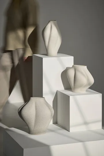 Saltare vas - Taupe, Ø13,8x30 cm - AYTM