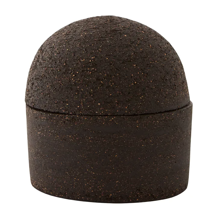 Terra förvaringsburk med lock Ø10,7 cm, Java brown AYTM
