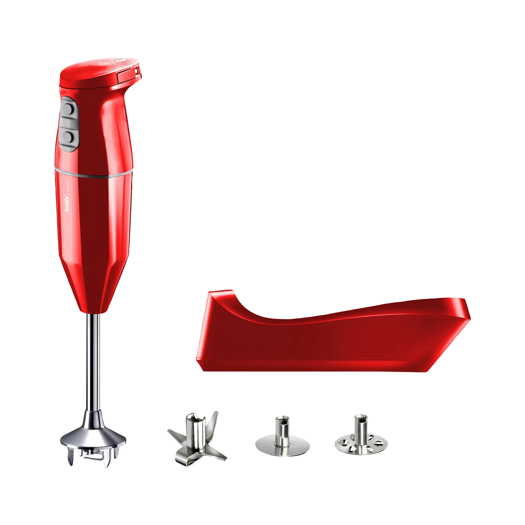 Bamix Cordless stavmixer, Röd Bamix