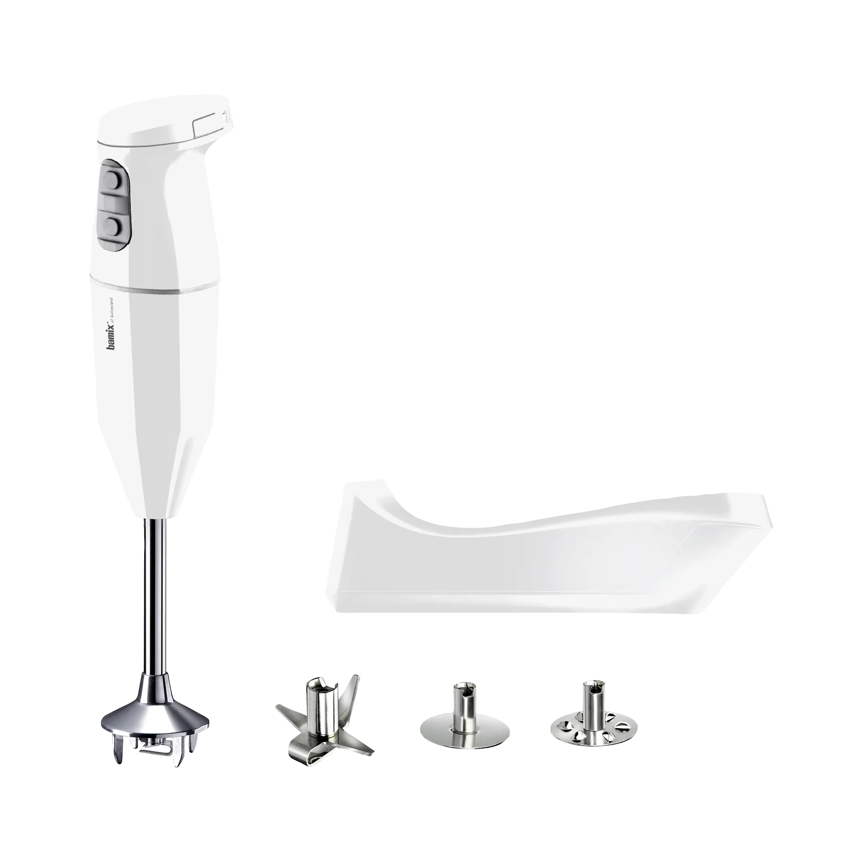 Bamix Cordless stavmixer, Vit Bamix
