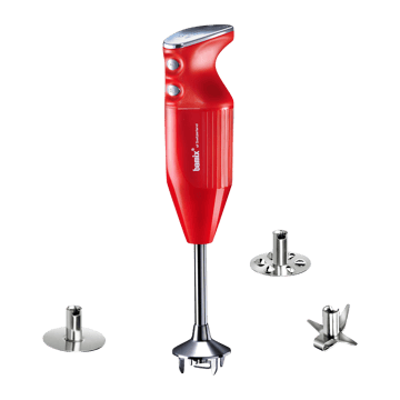 Läs mer om Bamix Prime stavmixer 250 watt Röd