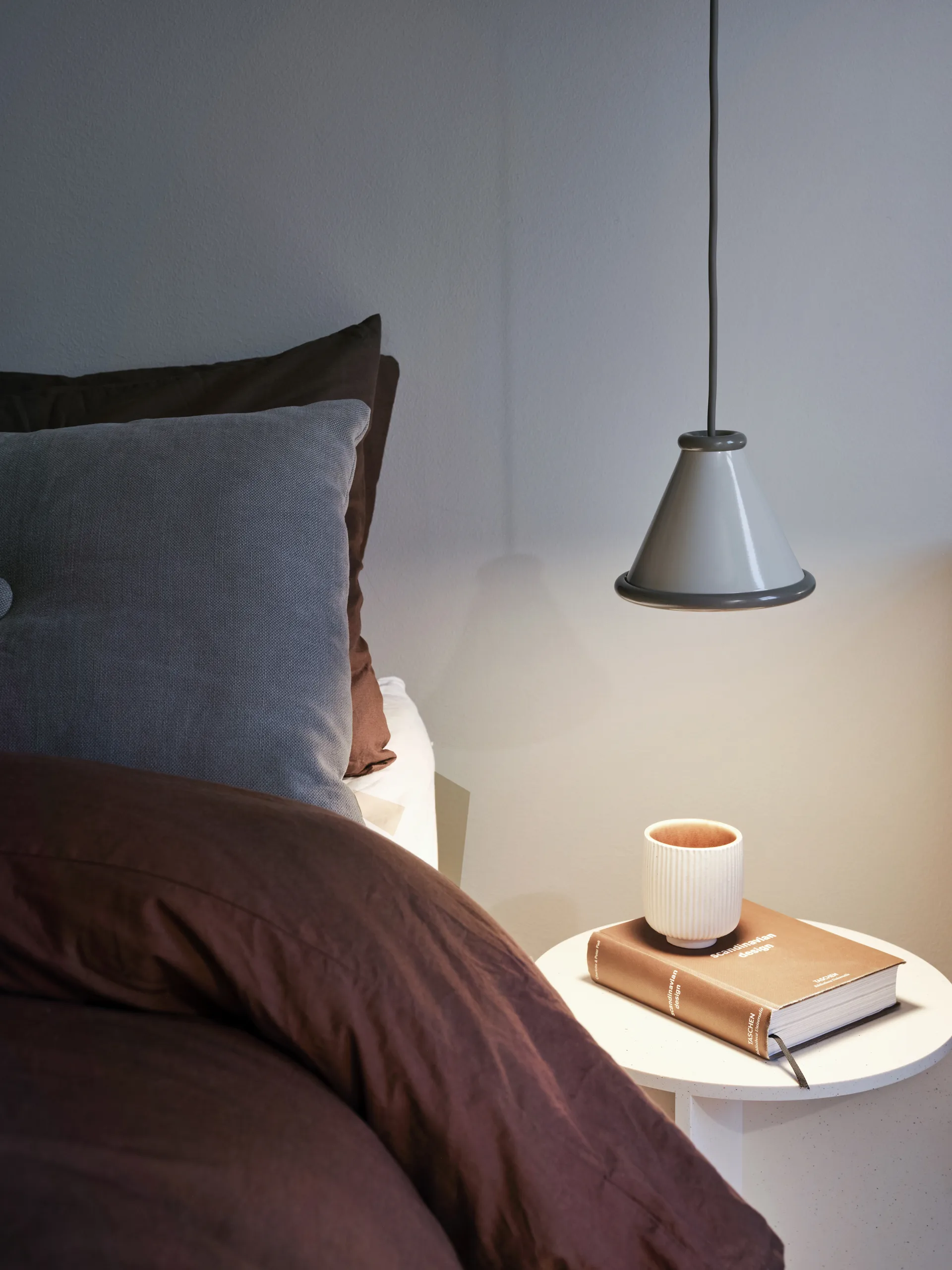 Belle pendel Ø15 cm, Pepple grey-moss grey Belid